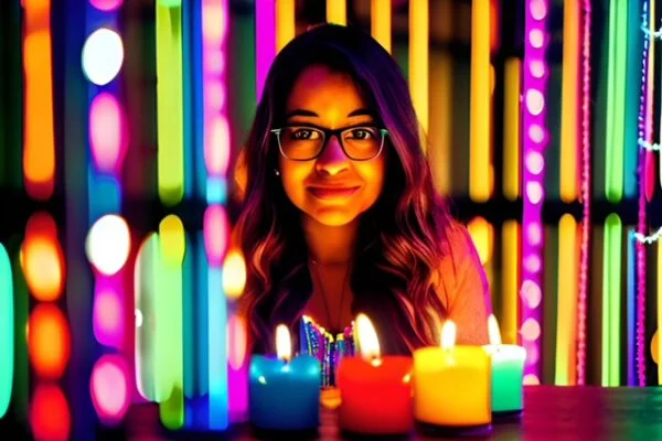 Woman showing gratitude, proving the Law of Attraction works.